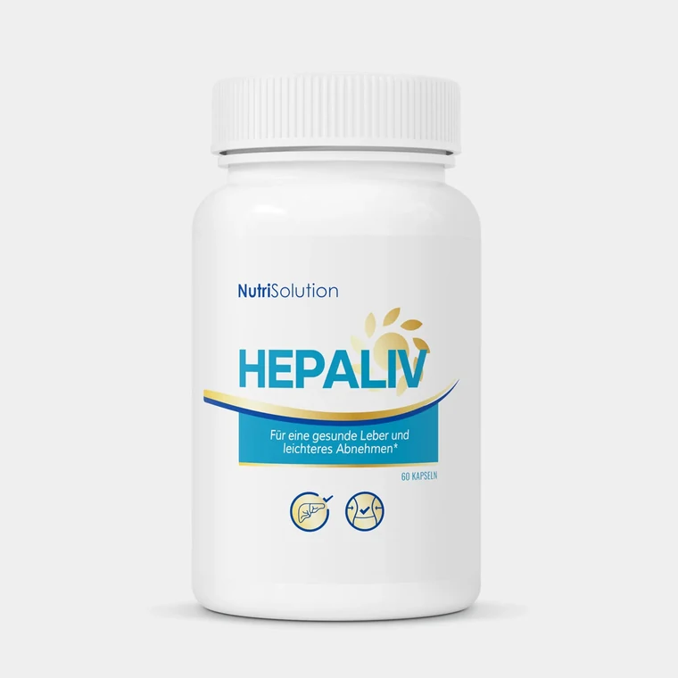 Eine Dose HepaLiv mit 60 Kapseln