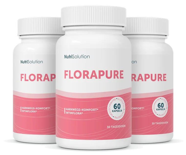 Drei Dosen FloraPure von NutriSolution