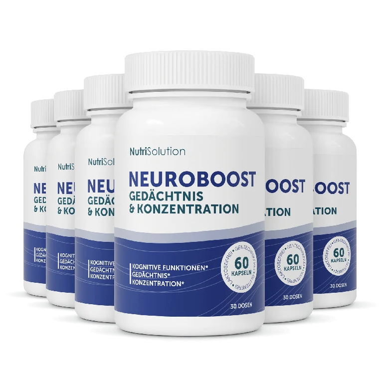 Sechs Dosen Neuro Boost